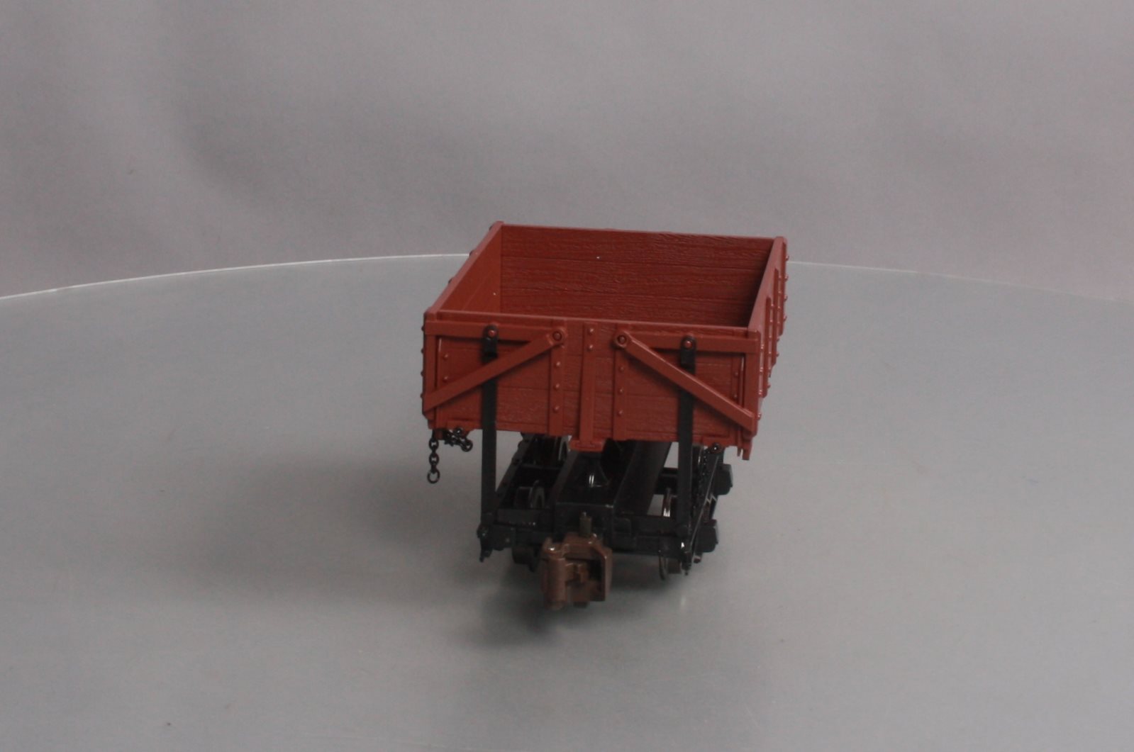 Bachmann 92502 G Scale Brown Side Dump Car LN/Box
