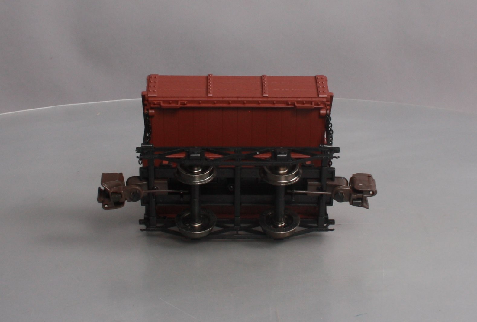 Bachmann 92502 G Scale Brown Side Dump Car LN/Box