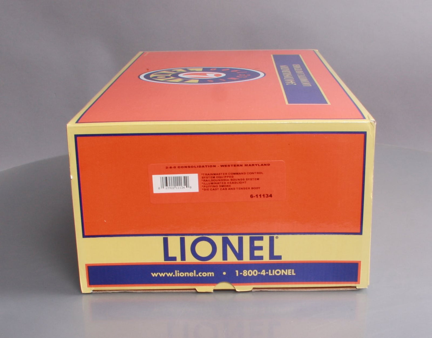 Lionel 6-11134 WM 2-8-0 Consolidation Steam Locomotive #729 LN/Box