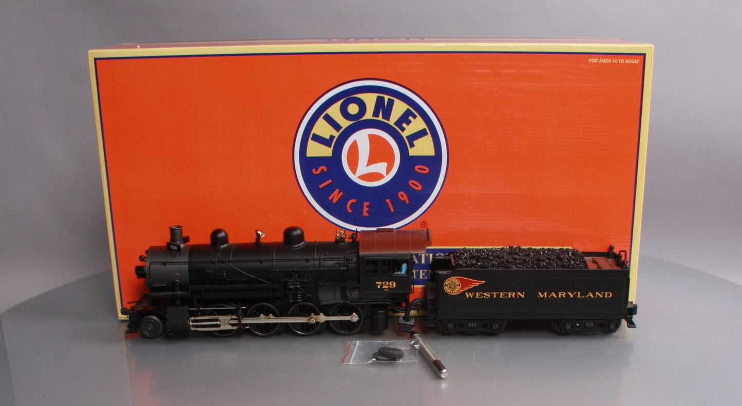 Lionel 6-11134 WM 2-8-0 Consolidation Steam Locomotive #729 LN/Box