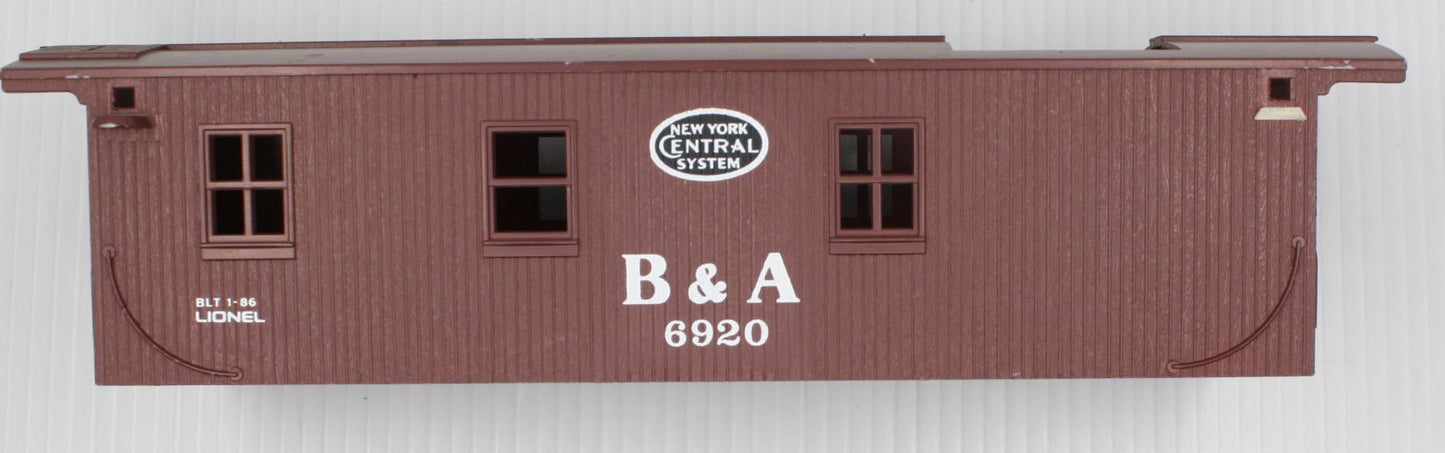 Lionel 6920-7 Brown B&A Shell
