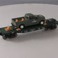 Menards 279-2655 O United States Army Flat Car w/ F-150 Pick-up NIB