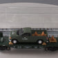 Menards 279-2655 O United States Army Flat Car w/ F-150 Pick-up NIB