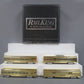 MTH 30-6707 O PRR 60' 18K Gold Plated Aluminum Passenger Car Set (Set of 4) EX/Box