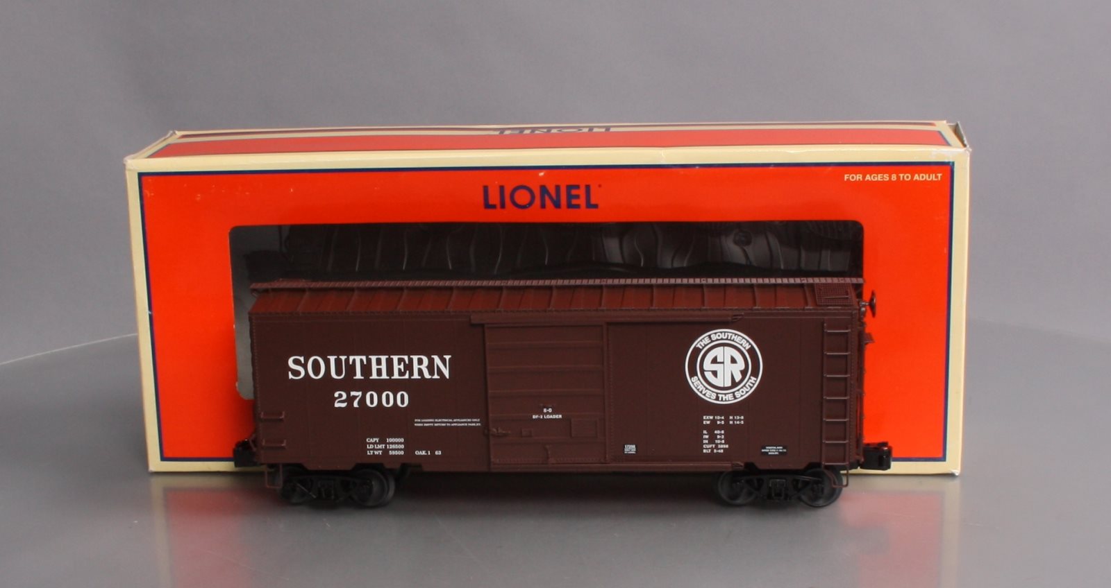 Lionel 6-17298 O Gauge Southern PS-1 Boxcar #27000 LN/Box