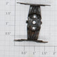Lionel TT-6XB Prewar 4-Wheel Plain Truck Frame Only w/o Pivit Pin
