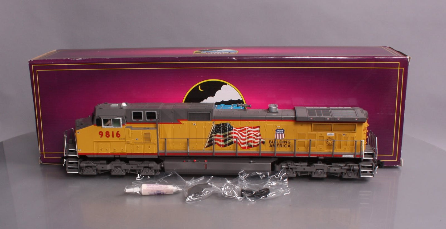 MTH 20-20662-1 Union Pacific GE Dash 9 Diesel Engine w/P-S 3.0 #9816 - 3-Rail