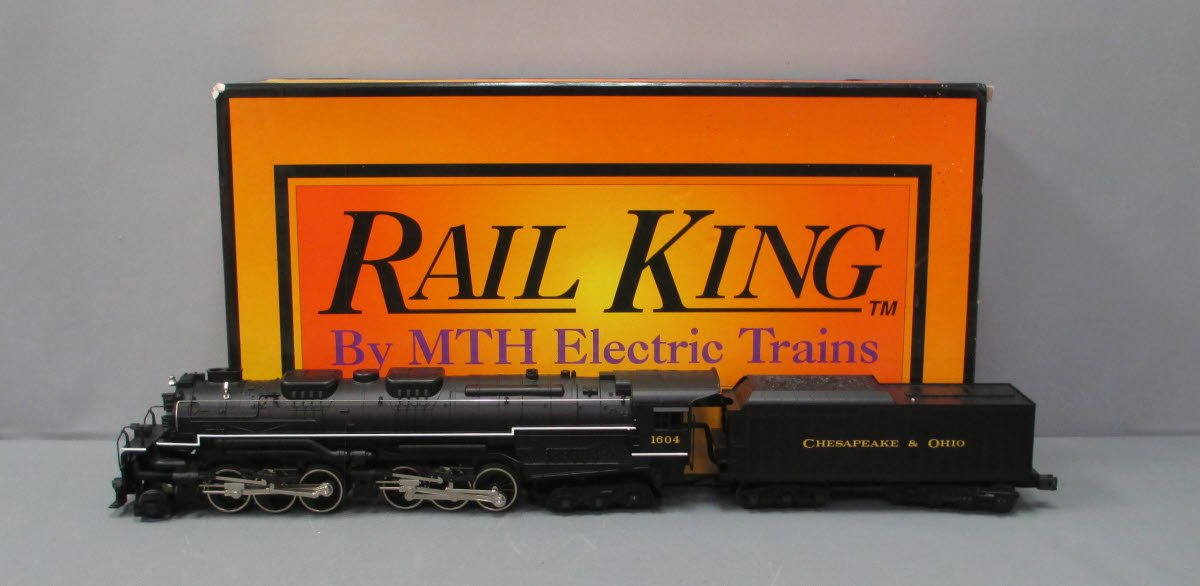 MTH 20-1117-1 O C&O ALLEGHENY 2-6-6-6 Steam Locomotive & Tender #1604 w/PS1 NIB