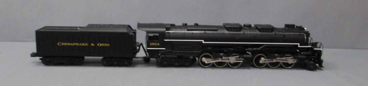 MTH 20-1117-1 O C&O ALLEGHENY 2-6-6-6 Steam Locomotive & Tender #1604 w/PS1 LN/Box