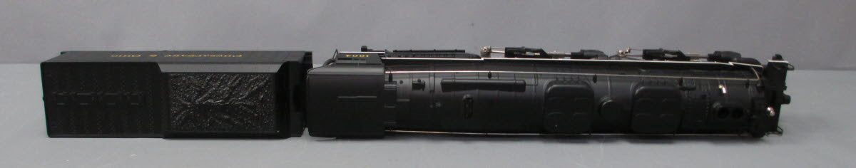 MTH 20-1117-1 O C&O ALLEGHENY 2-6-6-6 Steam Locomotive & Tender #1604 w/PS1 NIB