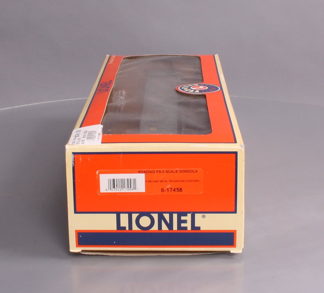 Lionel 6-17458 O Gauge Reading PS-5 Scale Length Gondola #33267 LN/Box