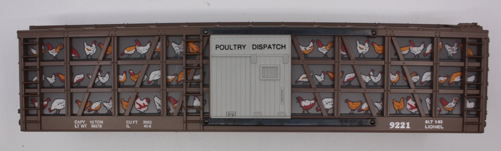 Lionel 9221-1 Poultry Body Shell Car