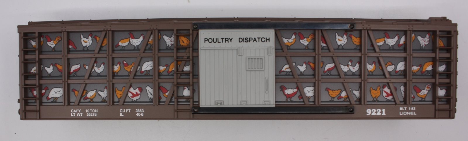 Lionel 9221-1 Poultry Body Shell Car