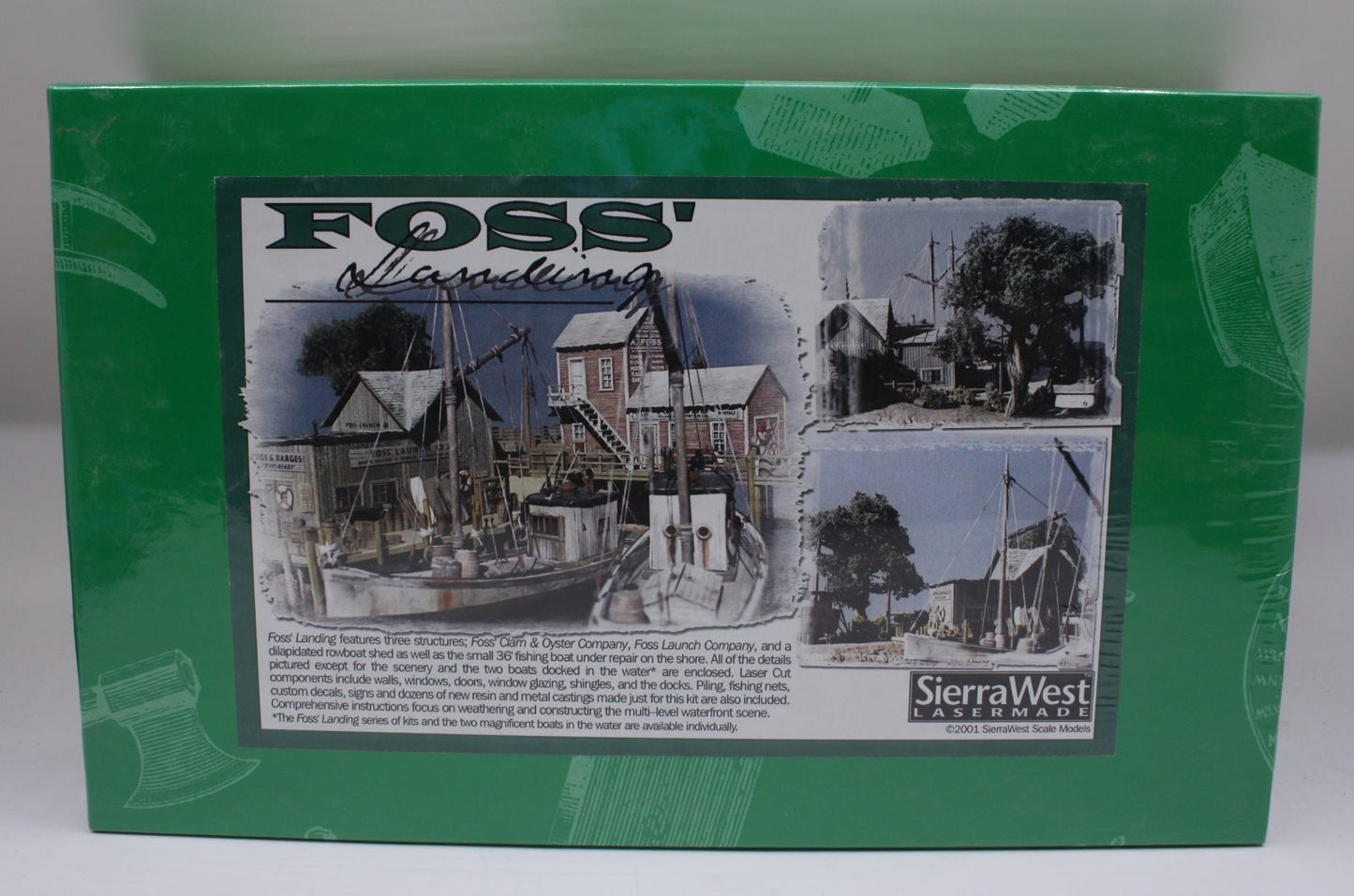 Sierra West 3000F HO Scale FOSS Landing Laser Cut Kits