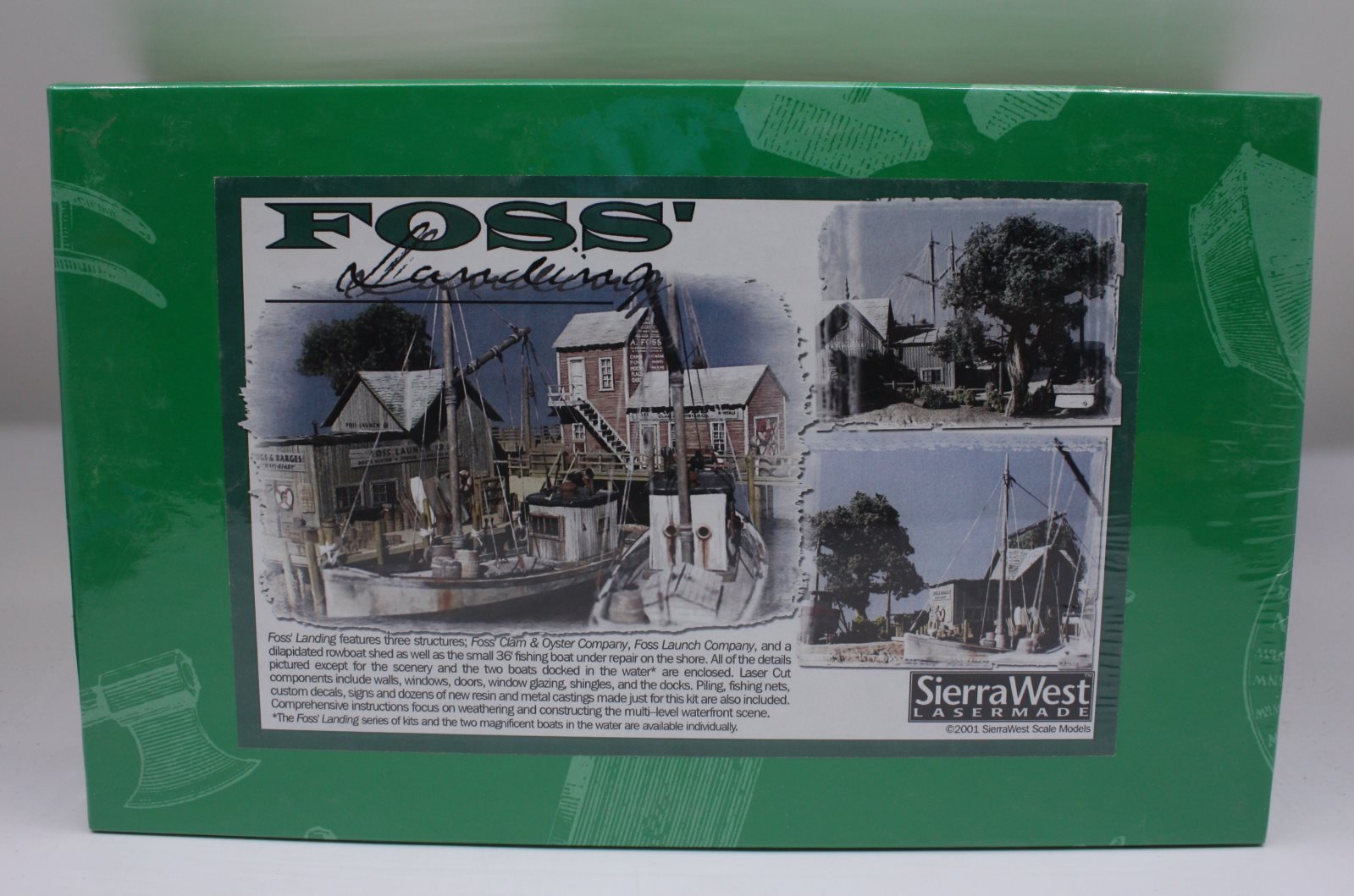 Sierra West 3000F HO Scale FOSS Landing Laser Cut Kits