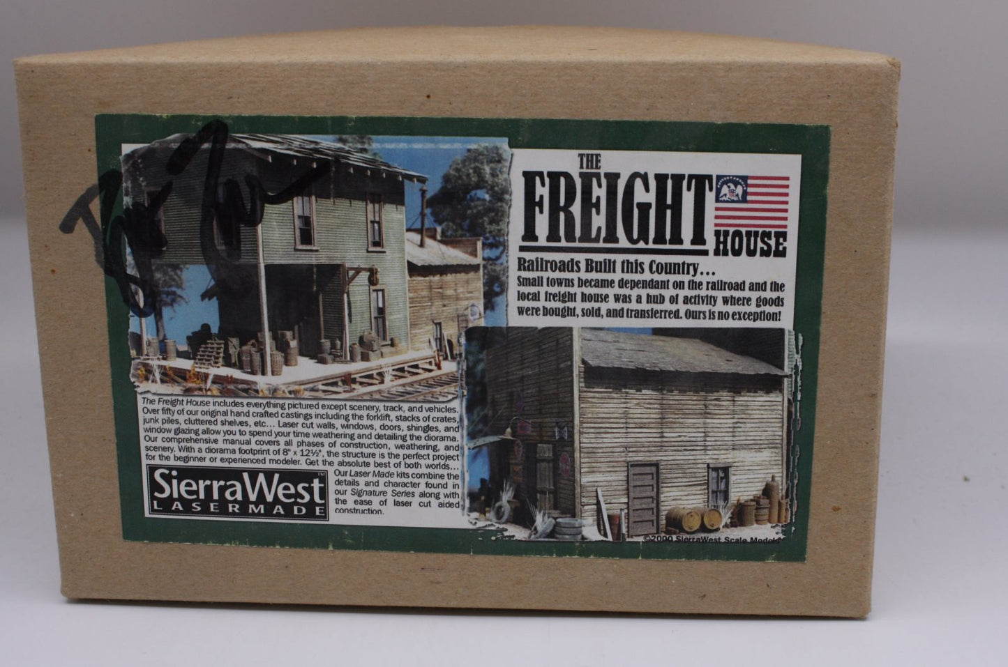Sierra West 3001 HO Scale "The Freight House" Building Kit