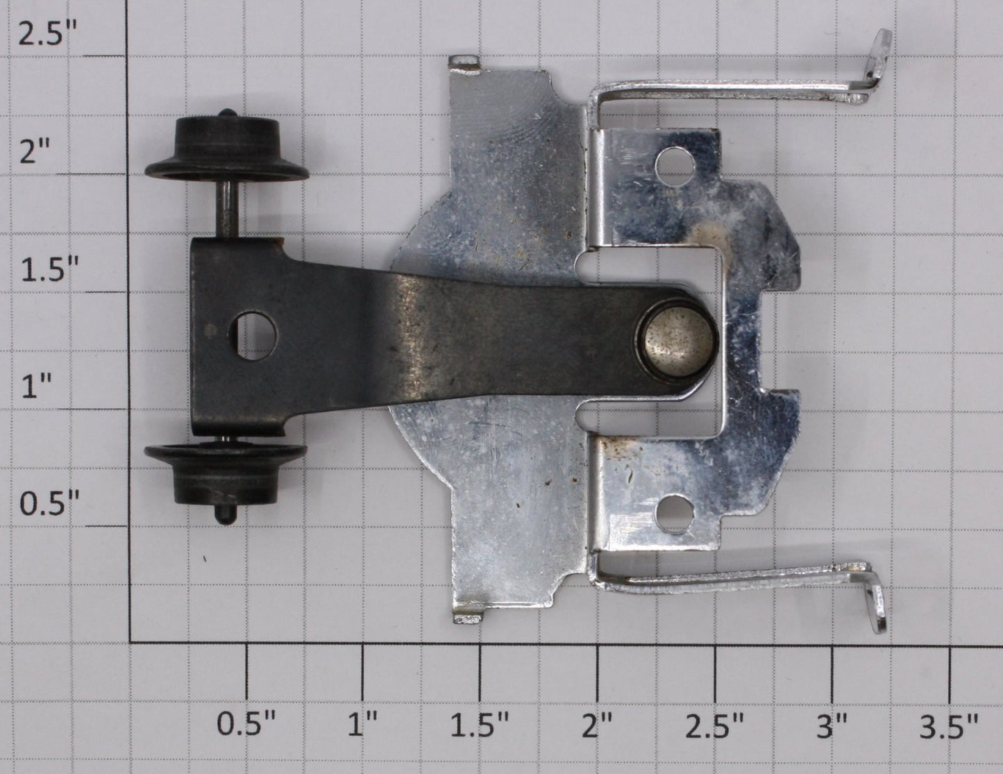 Lionel 8040-20A 2-Wheel Front Truck and Bracket Assembly