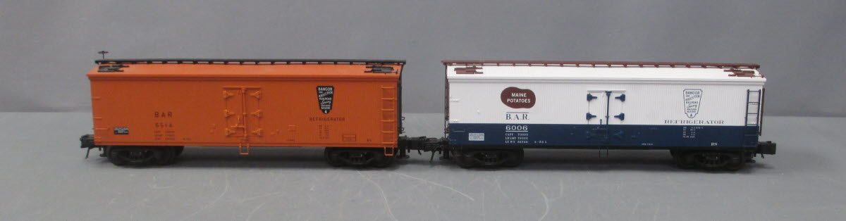 Atlas 6791 O Gauge Bangor & Aroostook 40' Woodsided Reefer Car Set (3-Rail) LN/Box
