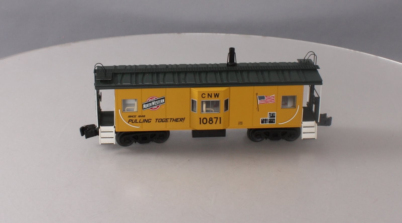Lionel 6-17661 O Gauge Chicago & North Western Bay Window Caboose #10871 LN/Box