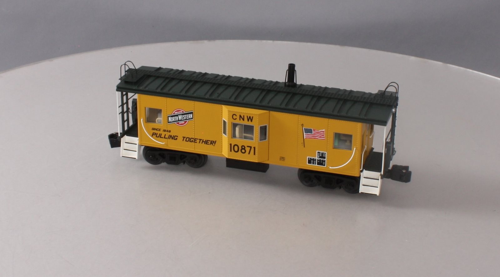 Lionel 6-17661 O Gauge Chicago & North Western Bay Window Caboose #10871 LN/Box