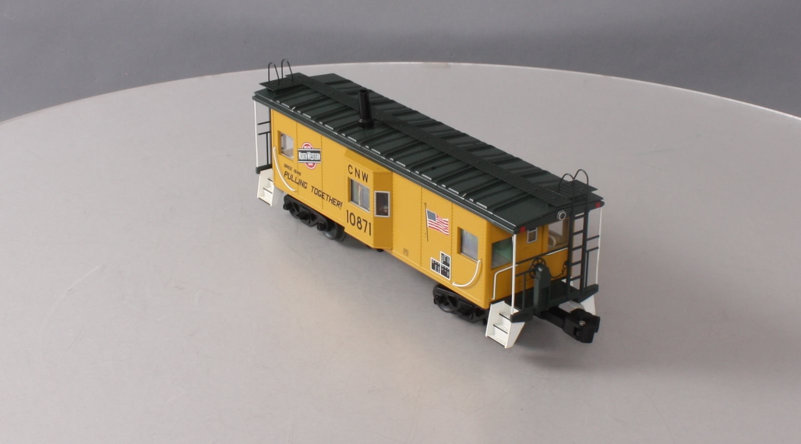 Lionel 6-17661 O Gauge Chicago & North Western Bay Window Caboose #10871 LN/Box