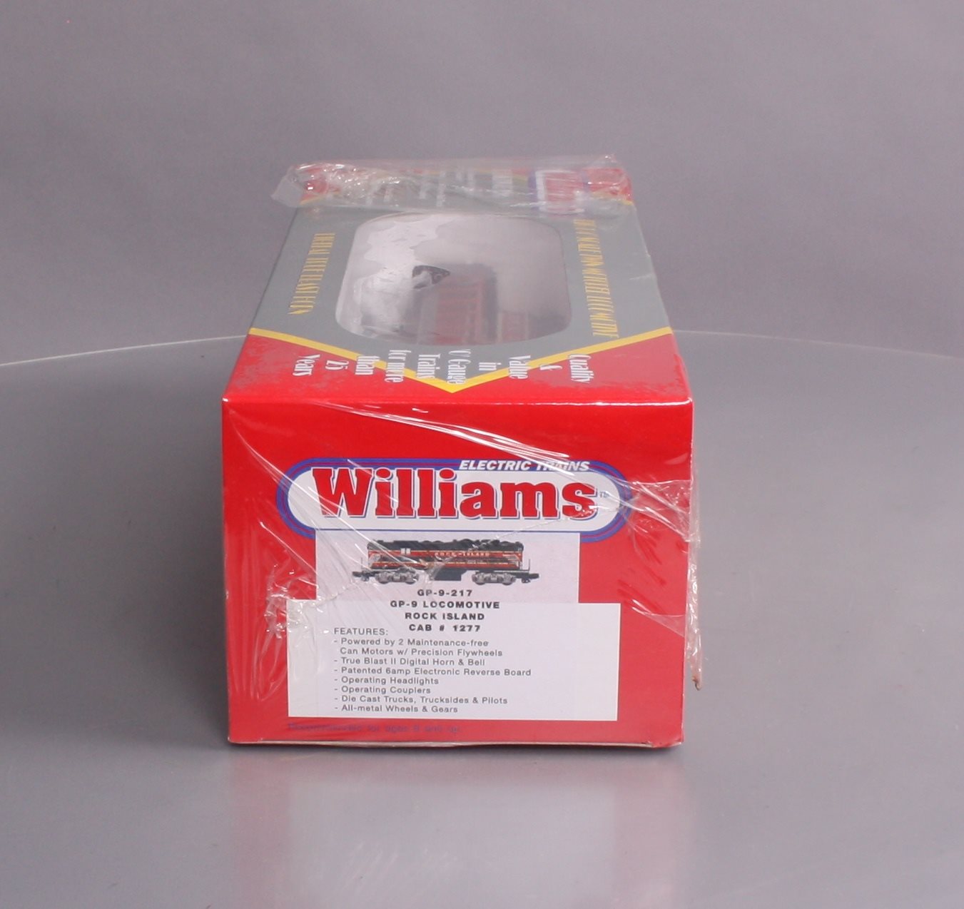 Williams GP9-217 O Gauge Rock Island GP-9 Diesel Locomotive #1277 LN/Box