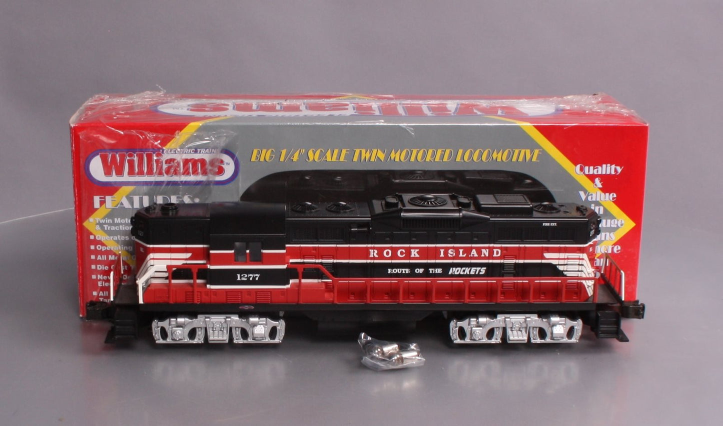Williams GP9-217 O Gauge Rock Island GP-9 Diesel Locomotive #1277 LN/Box