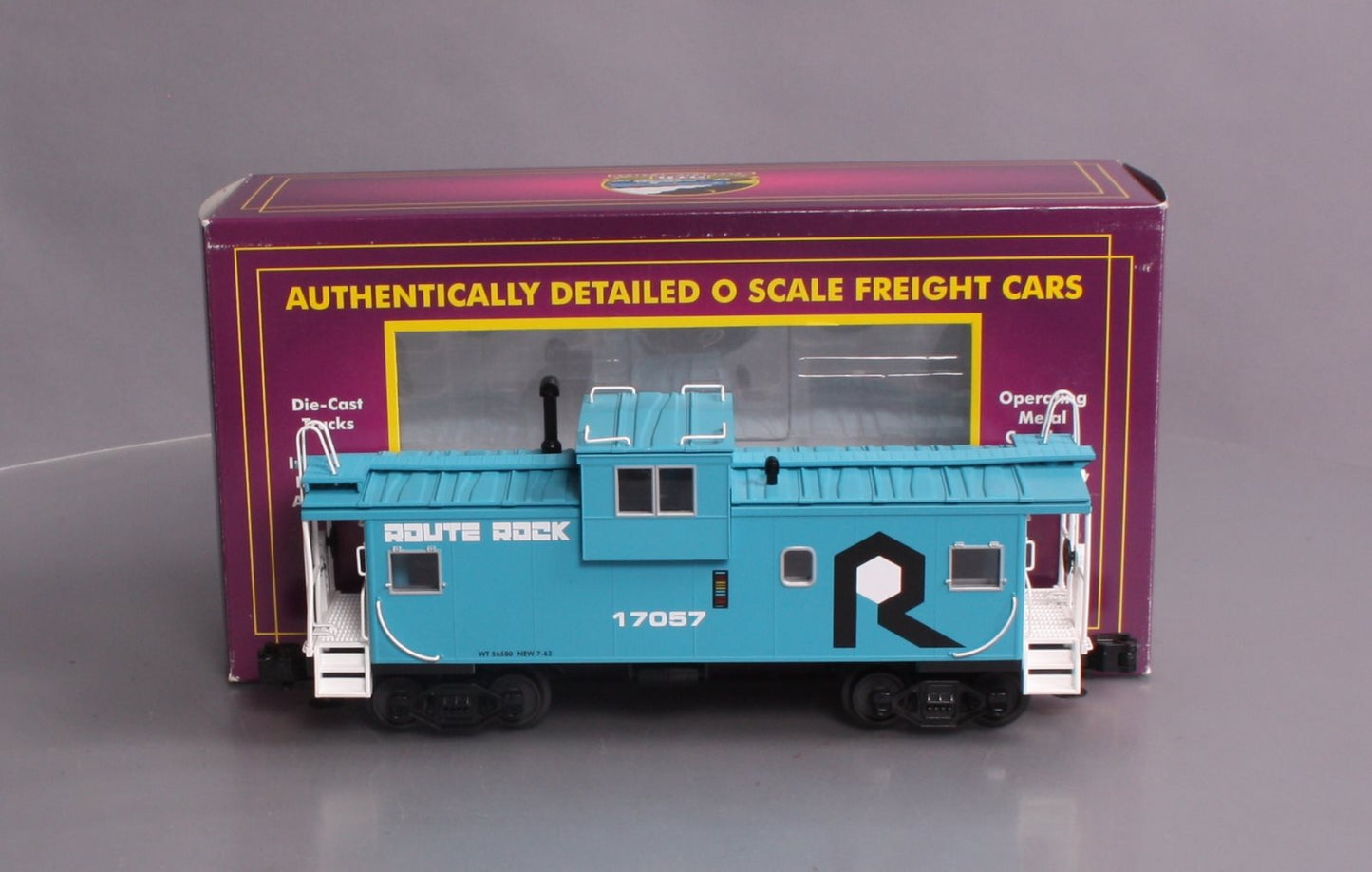 MTH 20-91108 O Gauge Rock Island Extended Vision Caboose #17057 LN/Box