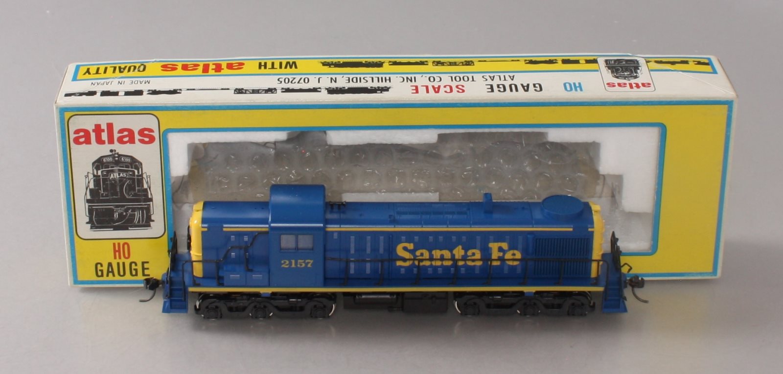 Atlas 7081 HO Santa Fe RSD 4/5 Diesel Locomotive #2157 LN/Box