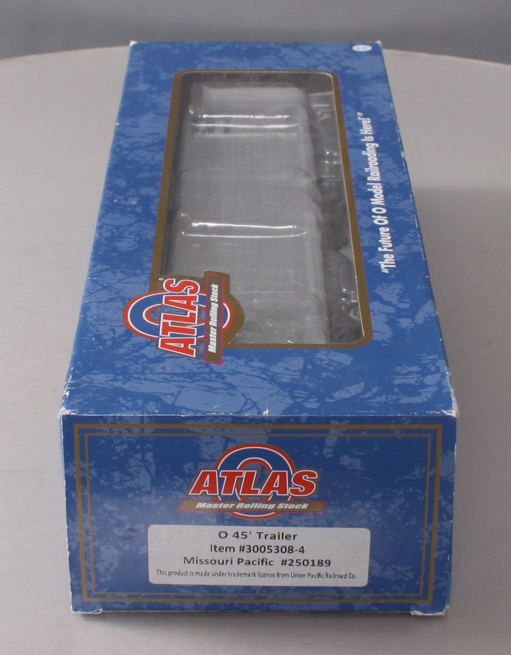 Atlas 3005308-4 O Gauge Missouri Pacific 45' Trailer #250189