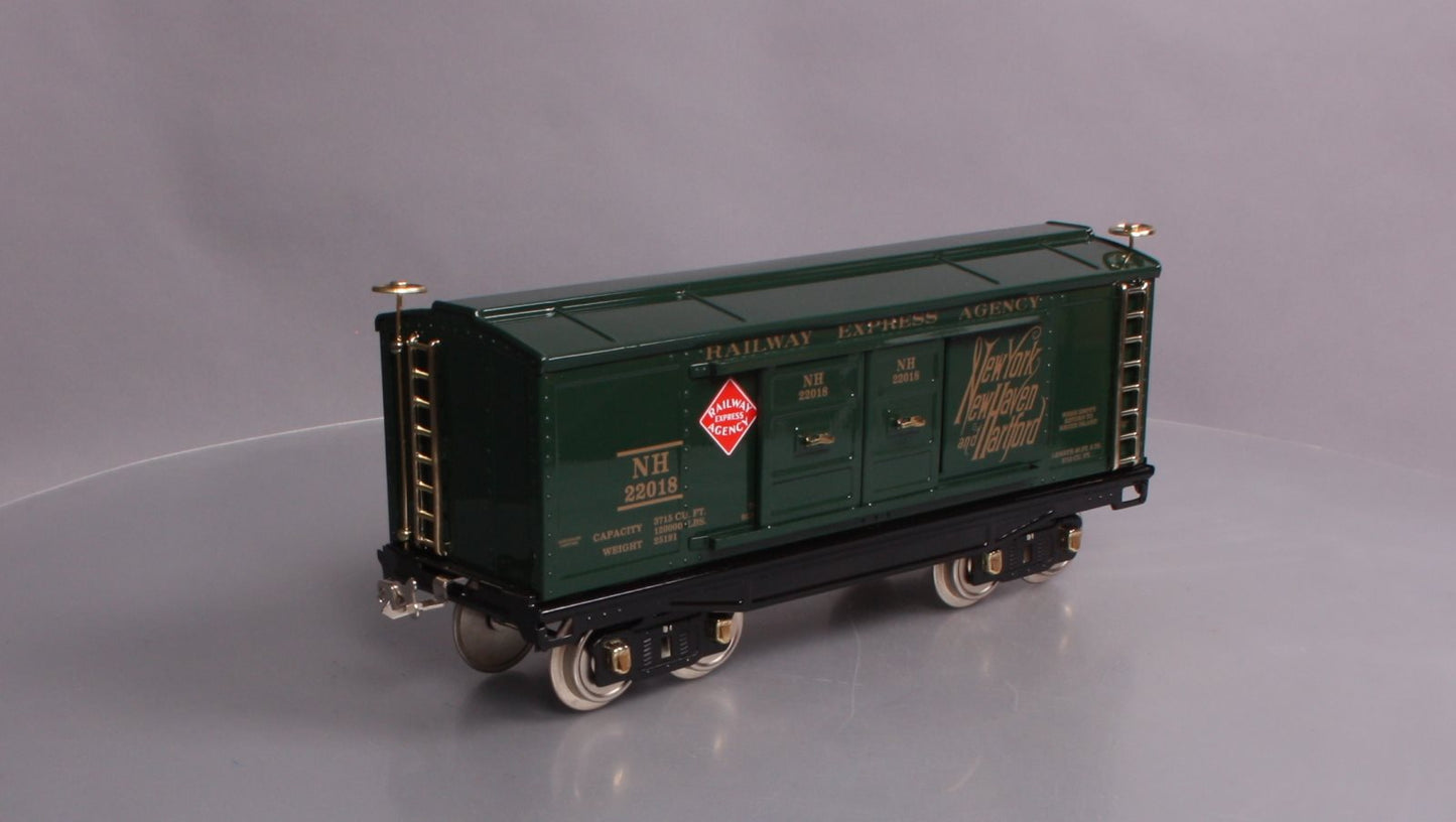 Lionel 11-30252 214 Std. Gauge Box Car-New Haven (Green) #22018 LN/Box
