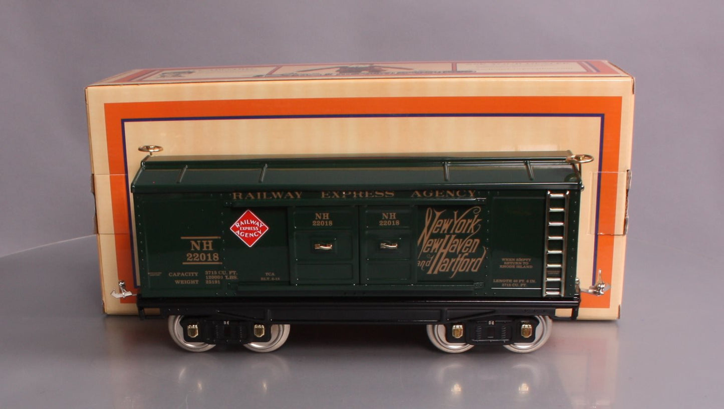 Lionel 11-30252 214 Std. Gauge Box Car-New Haven (Green) #22018 LN/Box