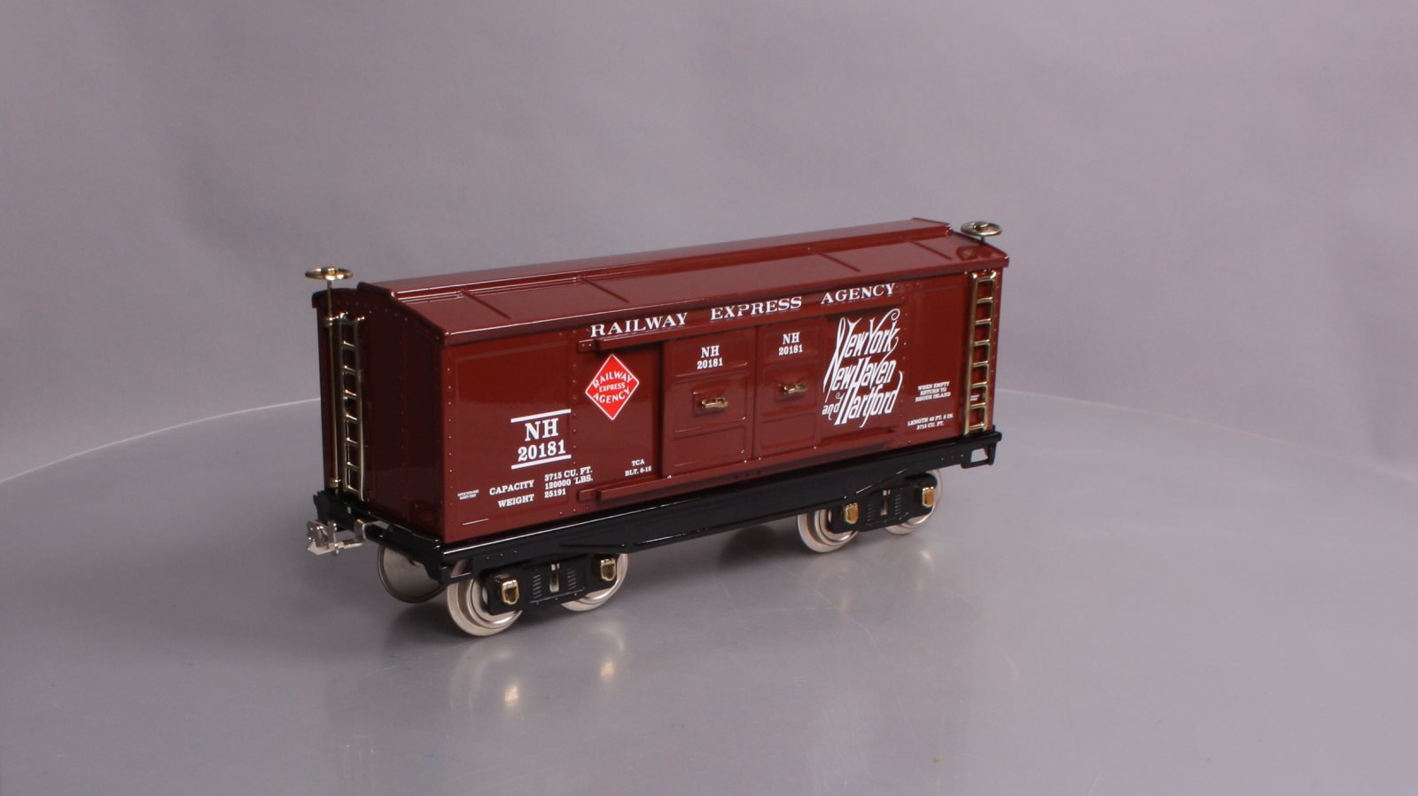 Lionel 11-30253 214 Std. Gauge Box Car - New Haven (Tuscan) LN/Box