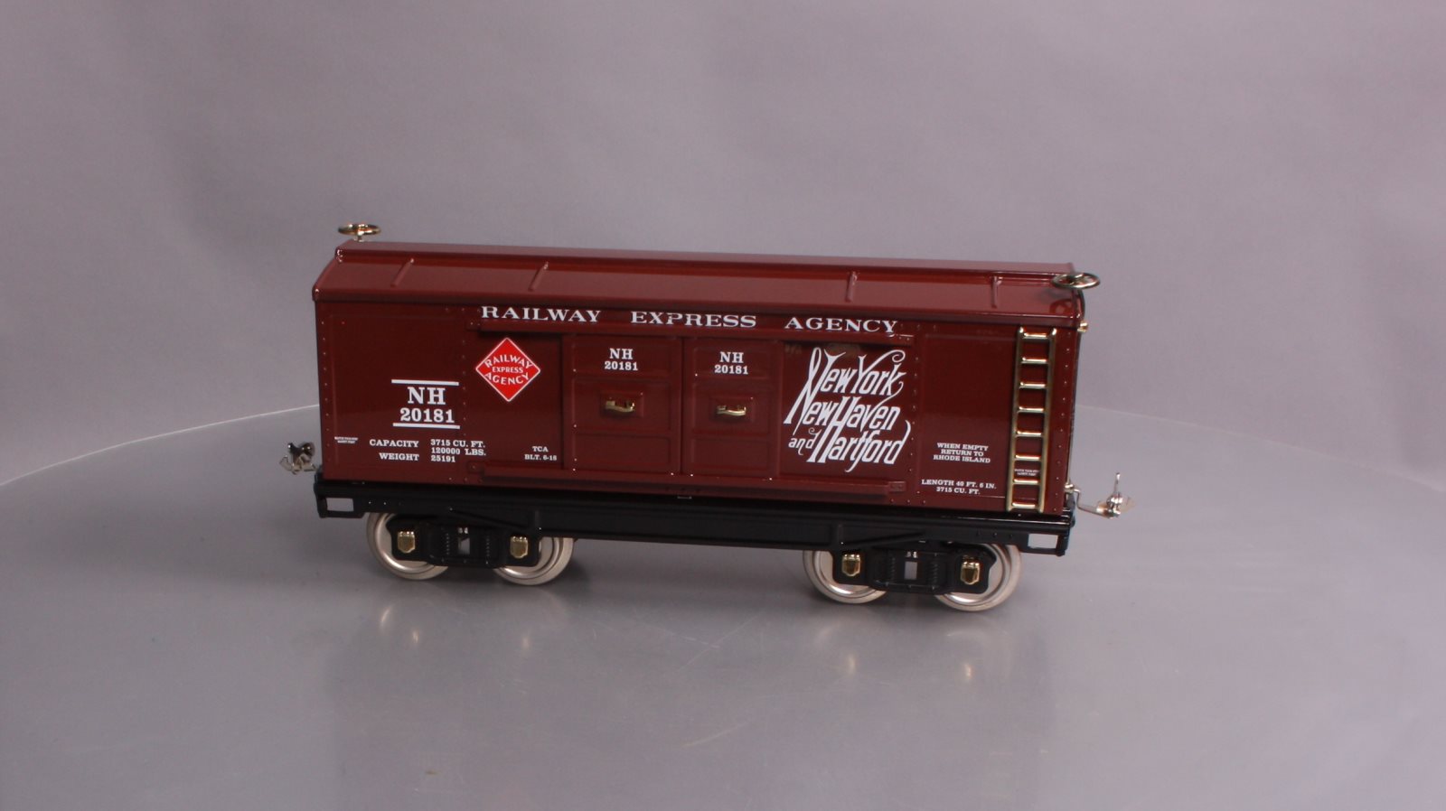 Lionel 11-30253 214 Std. Gauge Box Car - New Haven (Tuscan) LN/Box