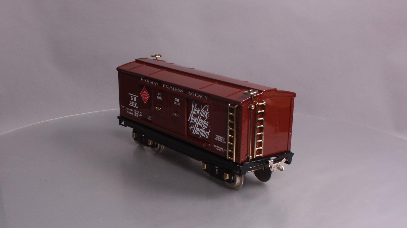 Lionel 11-30253 214 Std. Gauge Box Car - New Haven (Tuscan) LN/Box