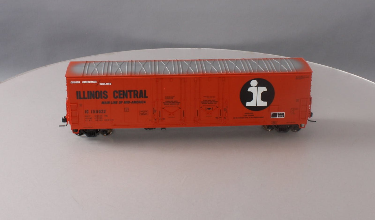 Atlas 7512-2 O Scale Illinois Central 53' Double-Plug Door Box Car (2-Rail) LN/Box