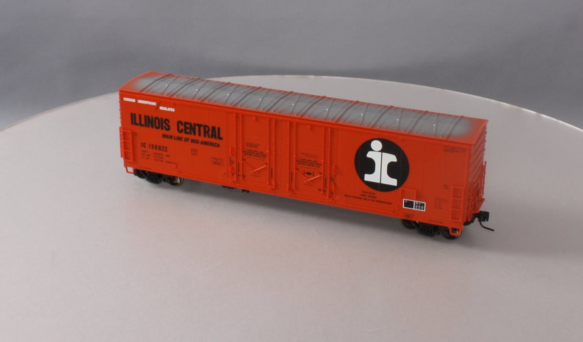 Atlas 7512-2 O Scale Illinois Central 53' Double-Plug Door Box Car (2-Rail) LN/Box