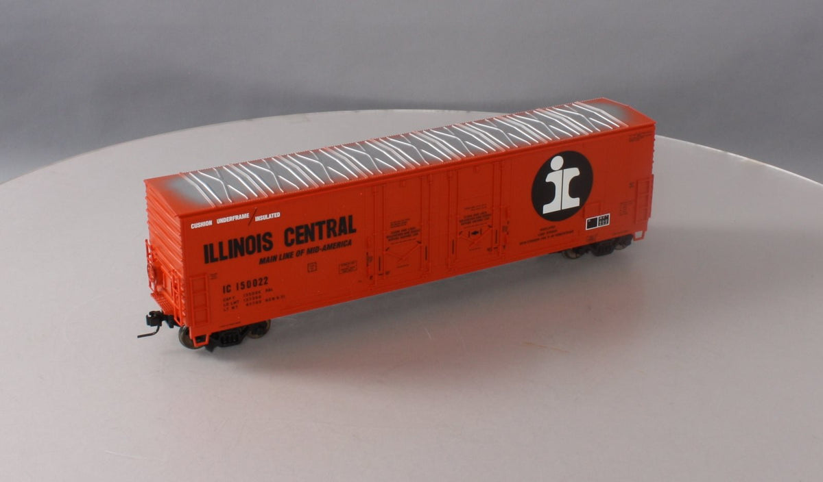 Atlas 7512-2 O Scale Illinois Central 53' Double-Plug Door Box Car (2-Rail) LN/Box