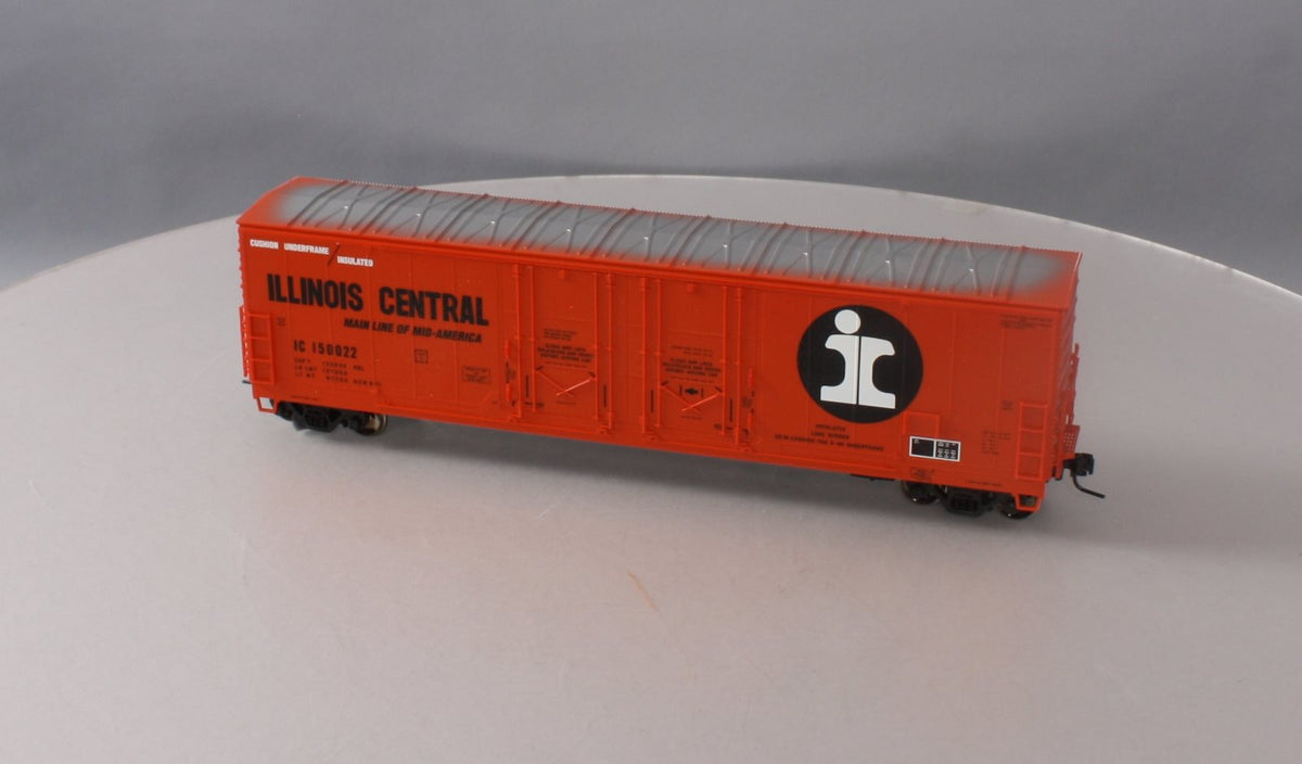 Atlas 7512-2 O Scale Illinois Central 53' Double-Plug Door Box Car (2-Rail) LN/Box