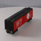 Lionel 6-9784 O Santa Fe Boxcar w/ Guinness Overstamp - Rare LN/Box