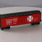 Lionel 6-9784 O Santa Fe Boxcar w/ Guinness Overstamp - Rare LN/Box
