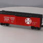 Lionel 6-9784 O Santa Fe Boxcar w/ Guinness Overstamp - Rare LN/Box