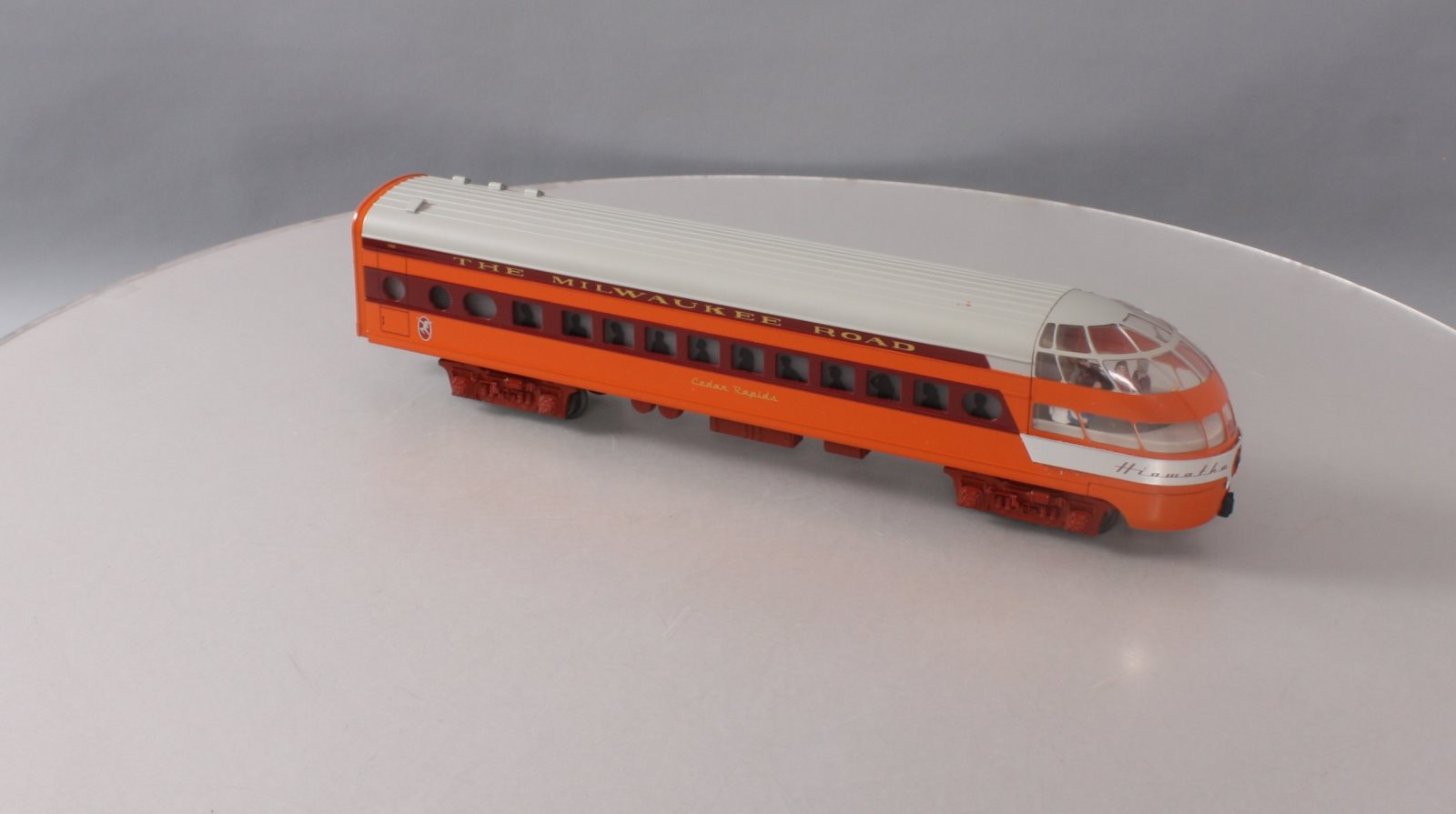 Lionel 6-19187 O Gauge Milwaukee Rd. Cedar Rapids Observation #186 NIB