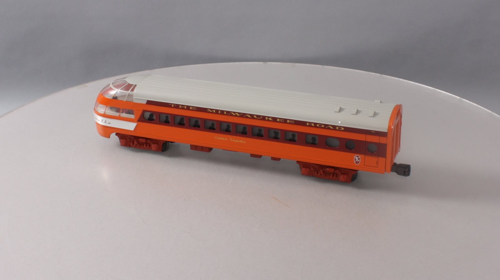 Lionel 6-19187 O Gauge Milwaukee Rd. Cedar Rapids Observation #186 NIB