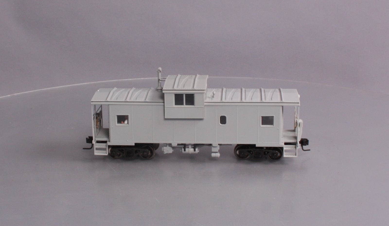Atlas 7600 2 Rail Undecorated Extended Vision Caboose