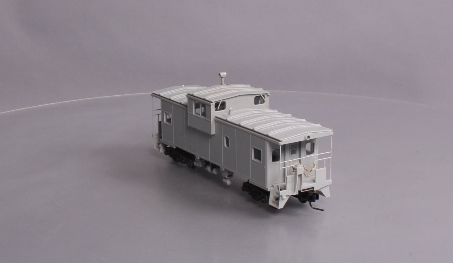 Atlas 7600 2 Rail Undecorated Extended Vision Caboose