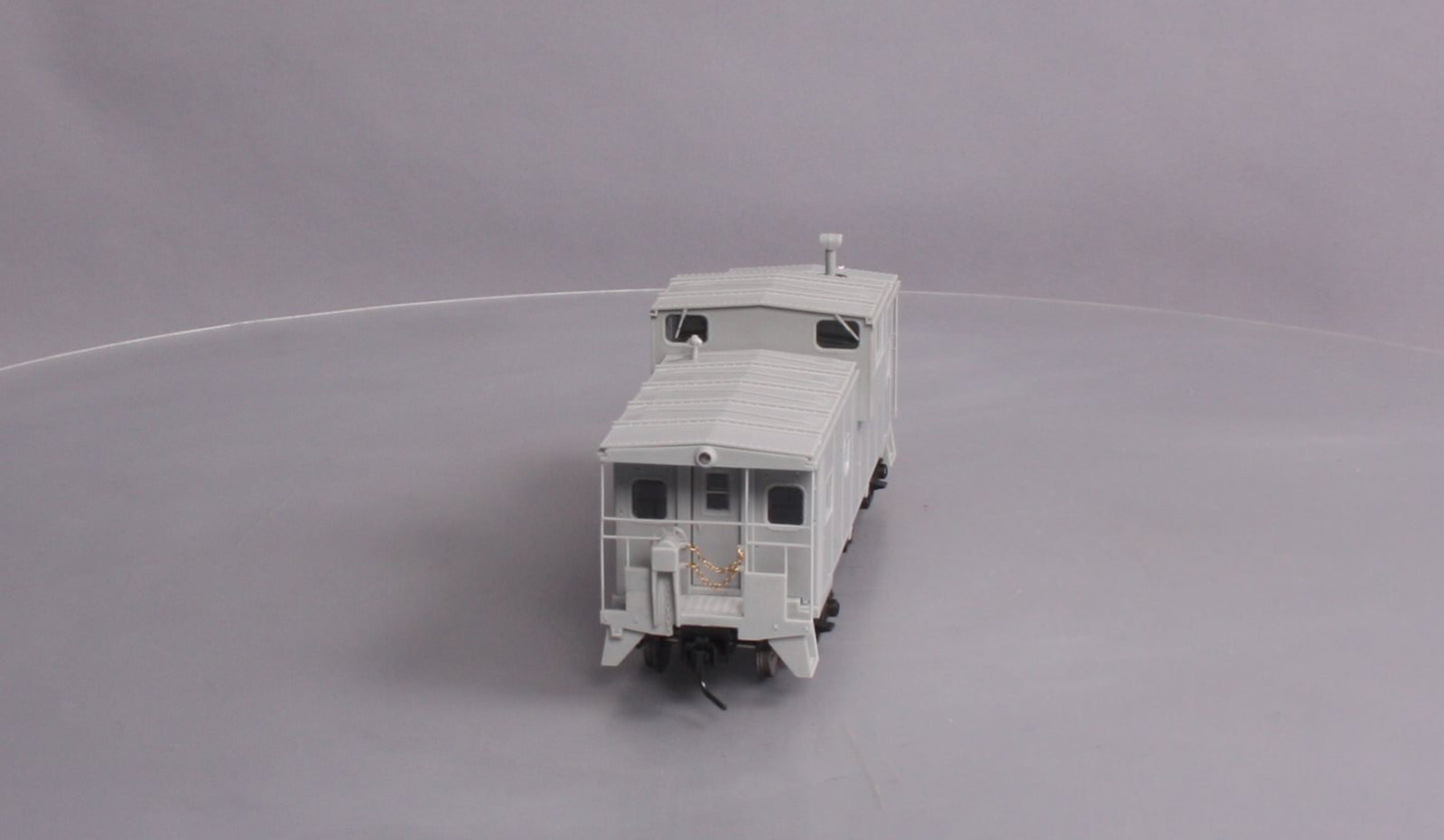 Atlas 7600 2 Rail Undecorated Extended Vision Caboose