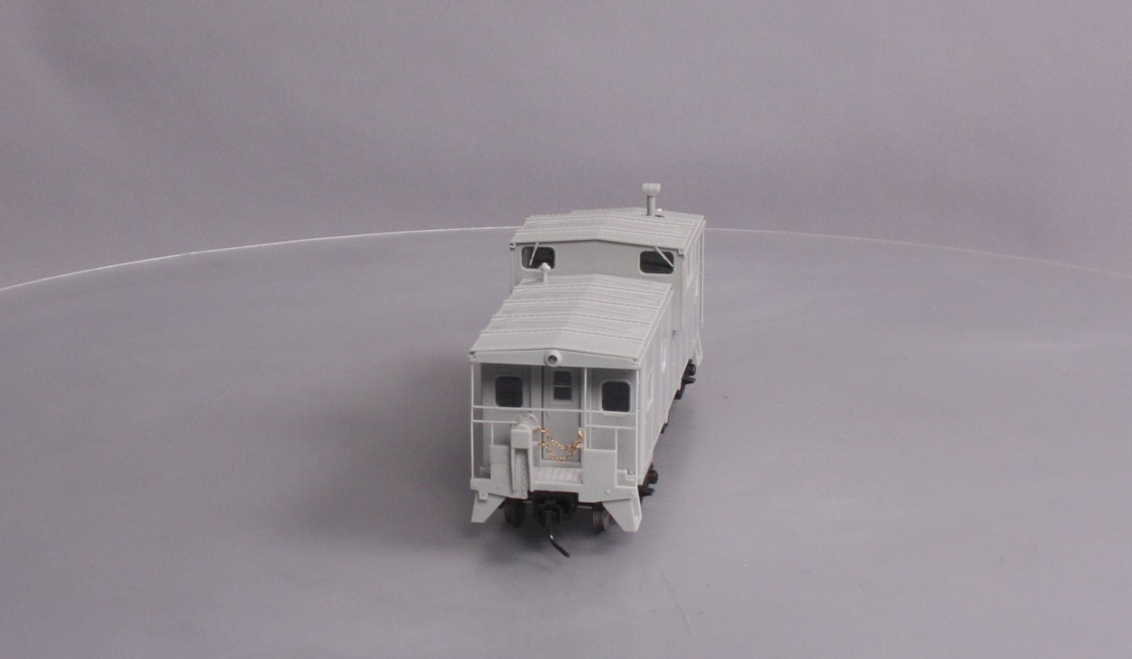 Atlas 7600 2 Rail Undecorated Extended Vision Caboose