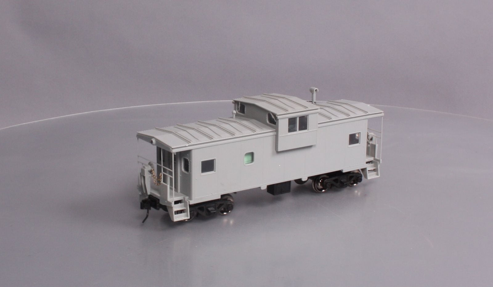 Atlas 7600 2 Rail Undecorated Extended Vision Caboose