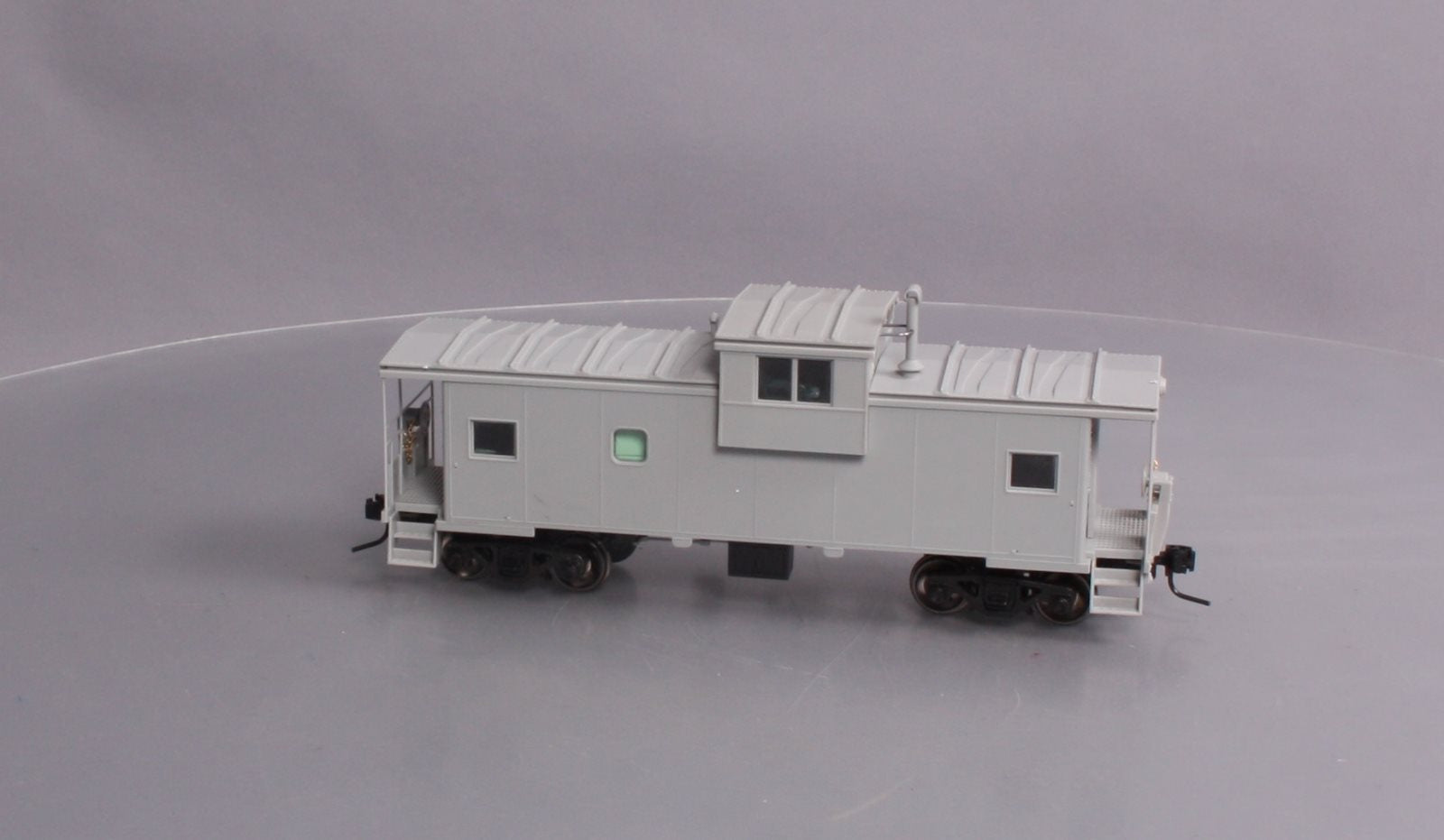 Atlas 7600 2 Rail Undecorated Extended Vision Caboose